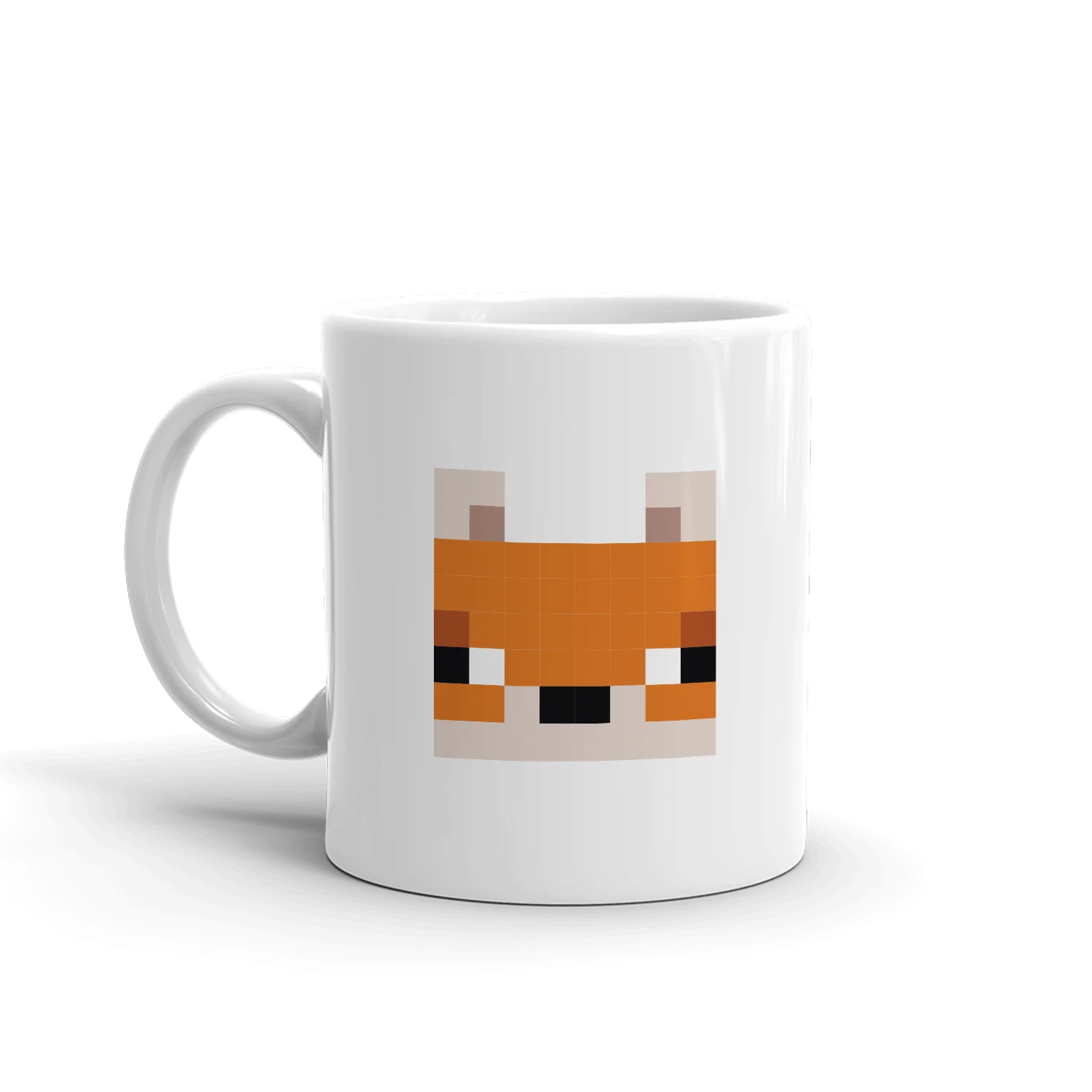Minecraft Fox White Mug - Image 3