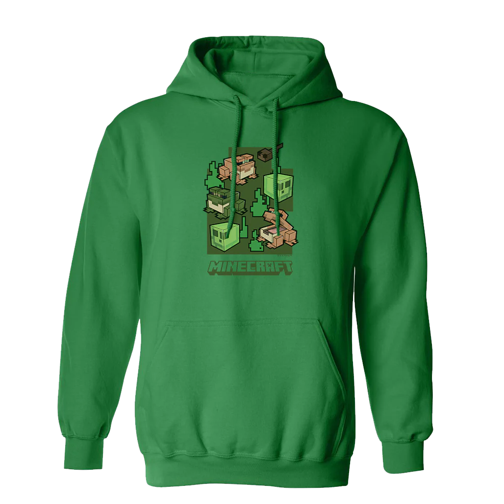 Minecraft Frogs Fleece Hooded Sweatshirt - Image 3