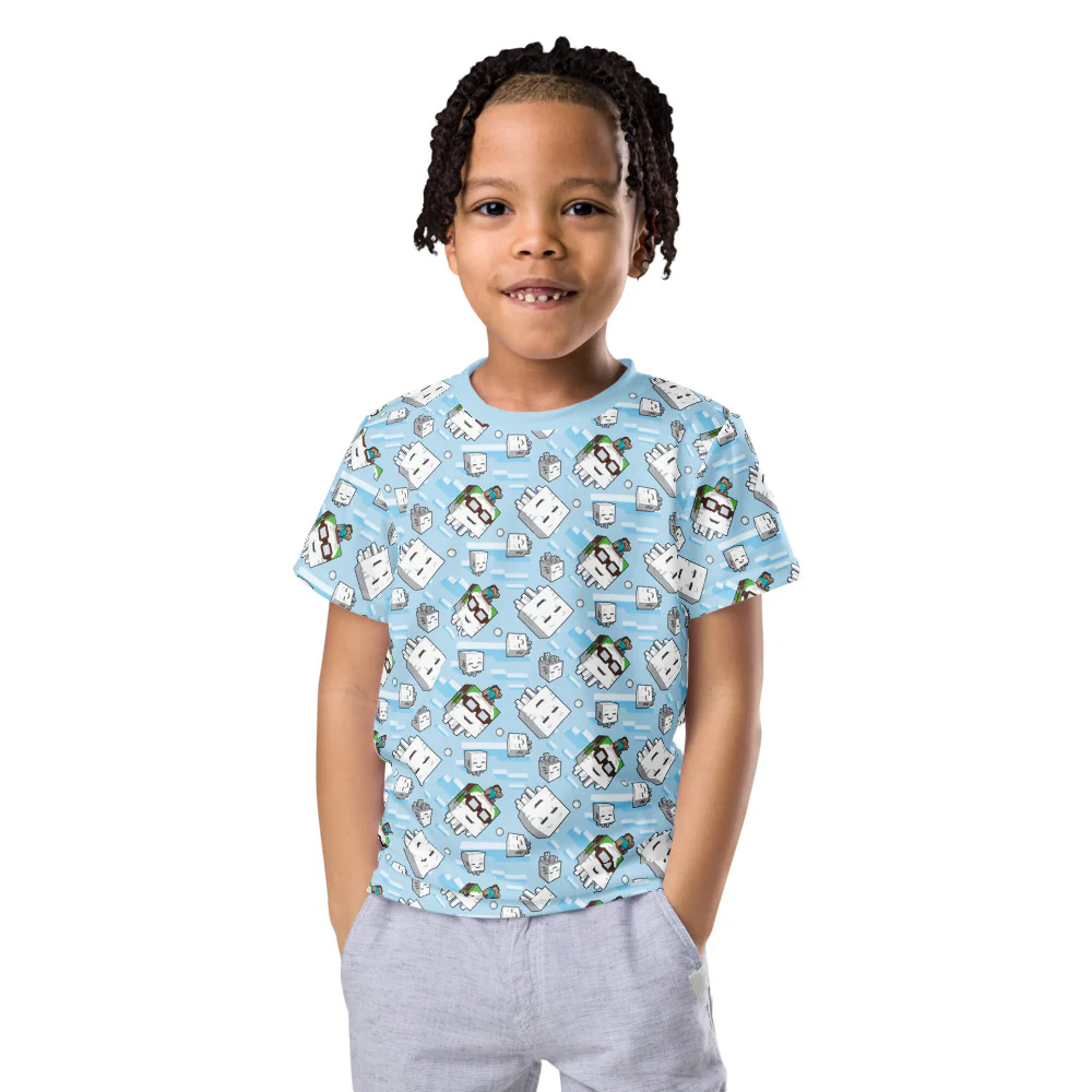 Minecraft Happy Ghast Kids T-Shirt - Image 4