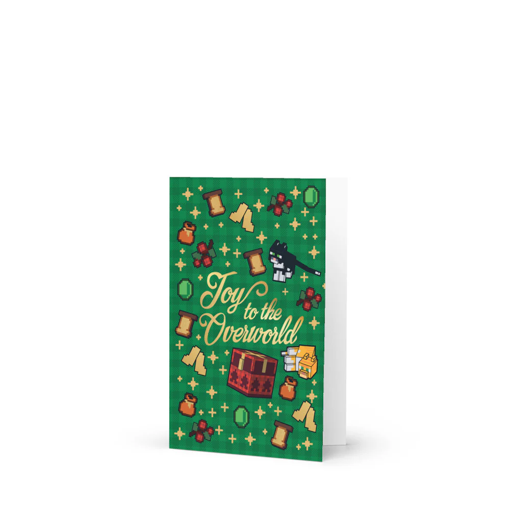 Minecraft Holiday Card - Image 4