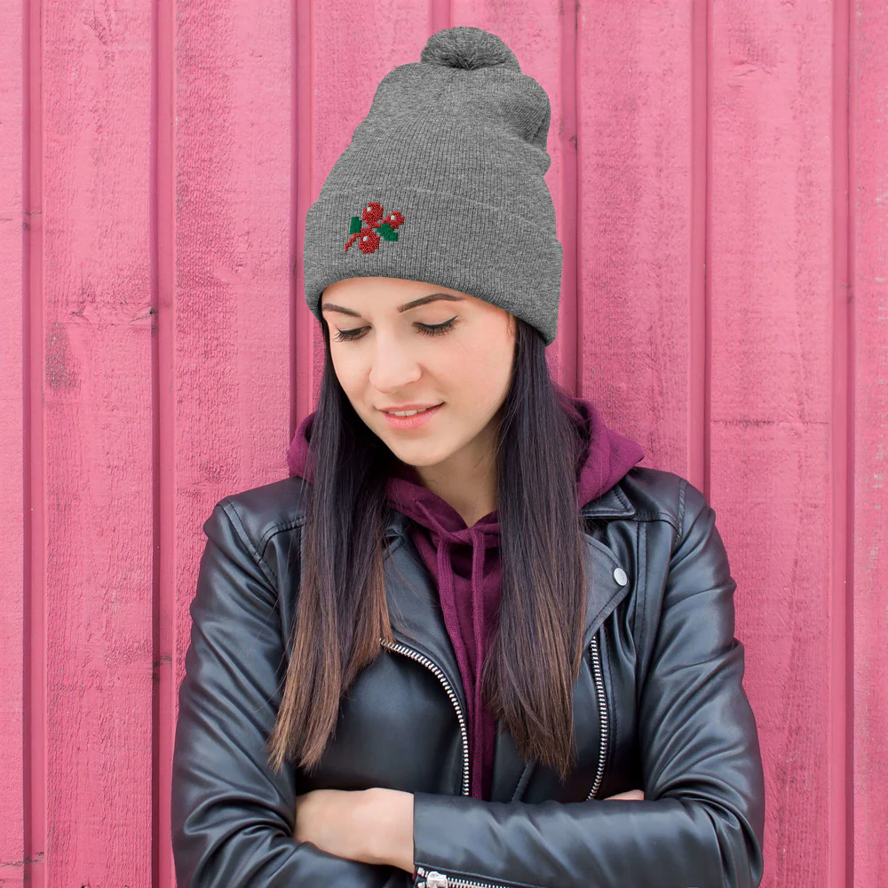 Minecraft Holly Pom Beanie - Image 2