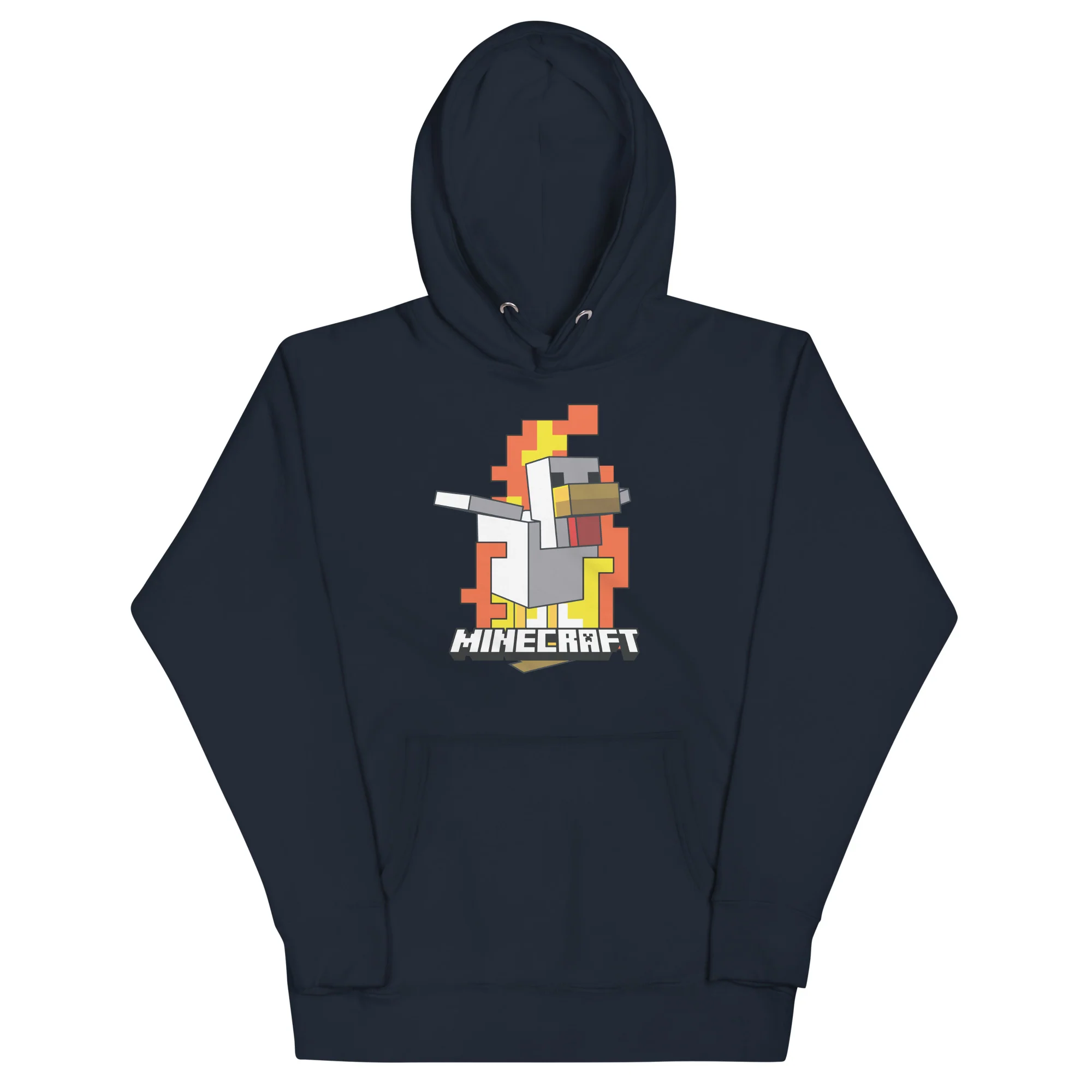 Minecraft Hoodie Fire Chicken - Image 4