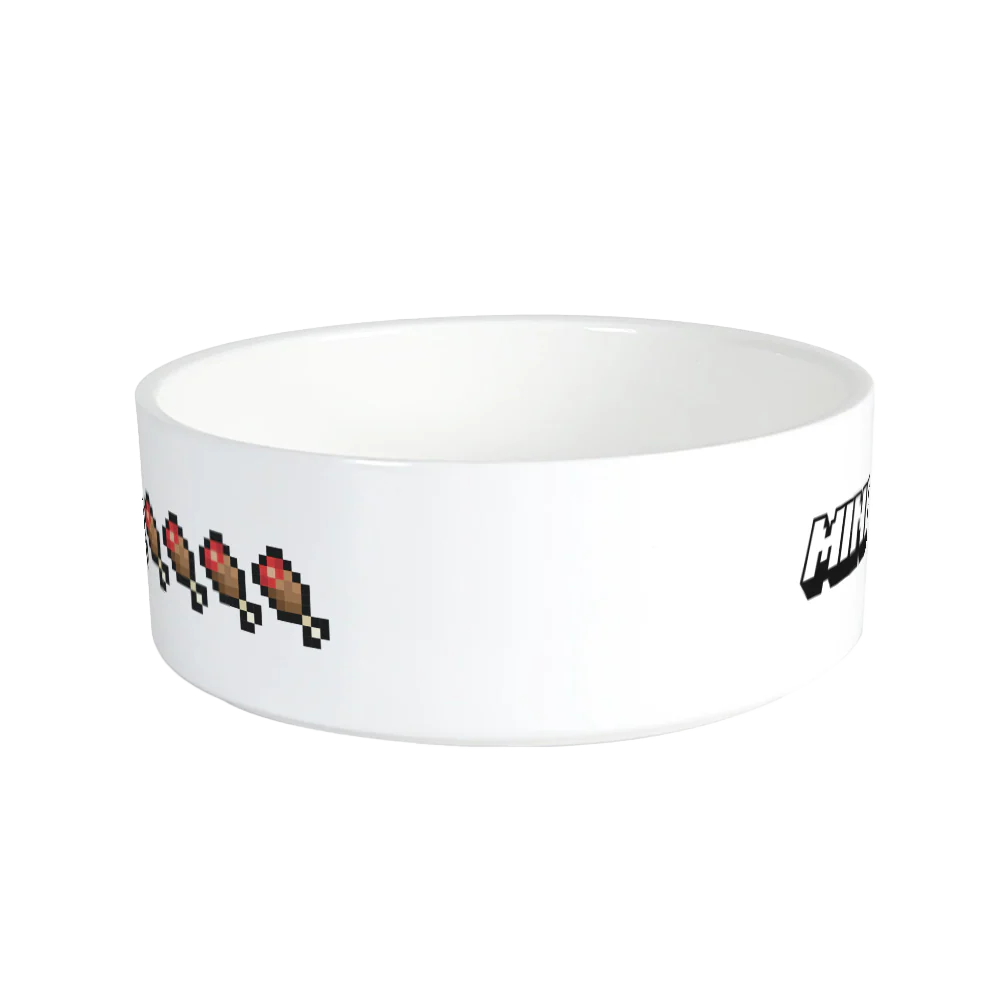 Minecraft Hunger Bar Pet Bowl - Image 3
