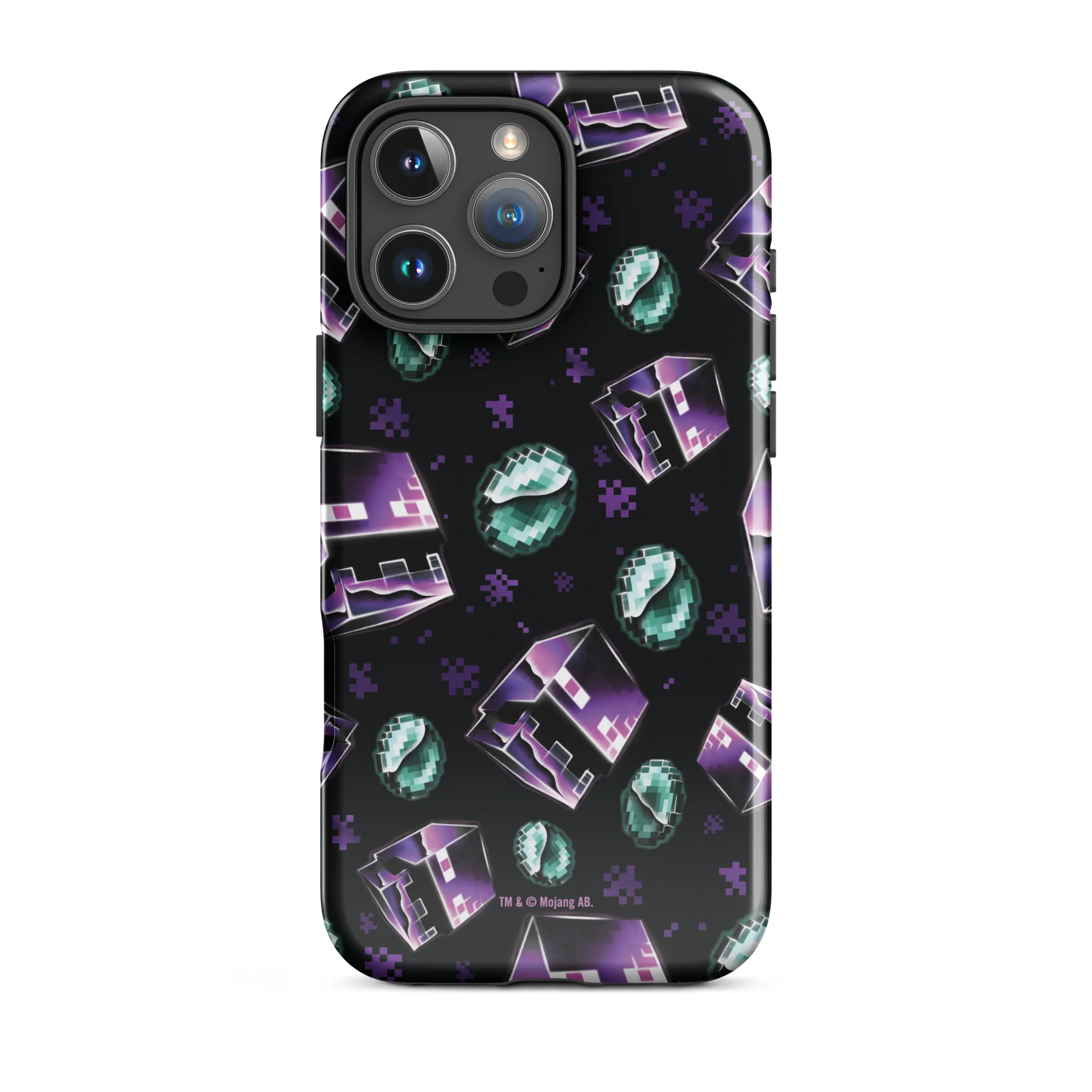 Minecraft iPhone Tough Case Don’t Look Pattern - Image 23