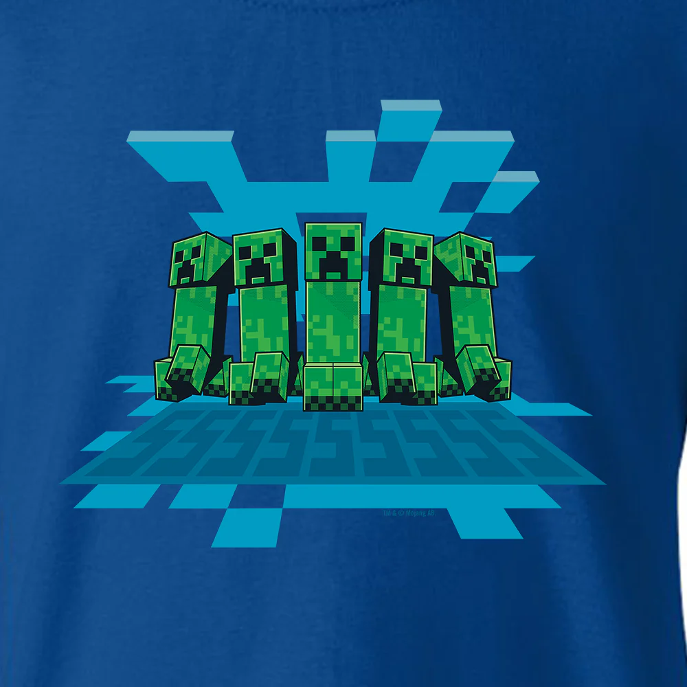 Minecraft Jolly Mobs SSSS Kids Short Sleeve T-Shirt - Image 2