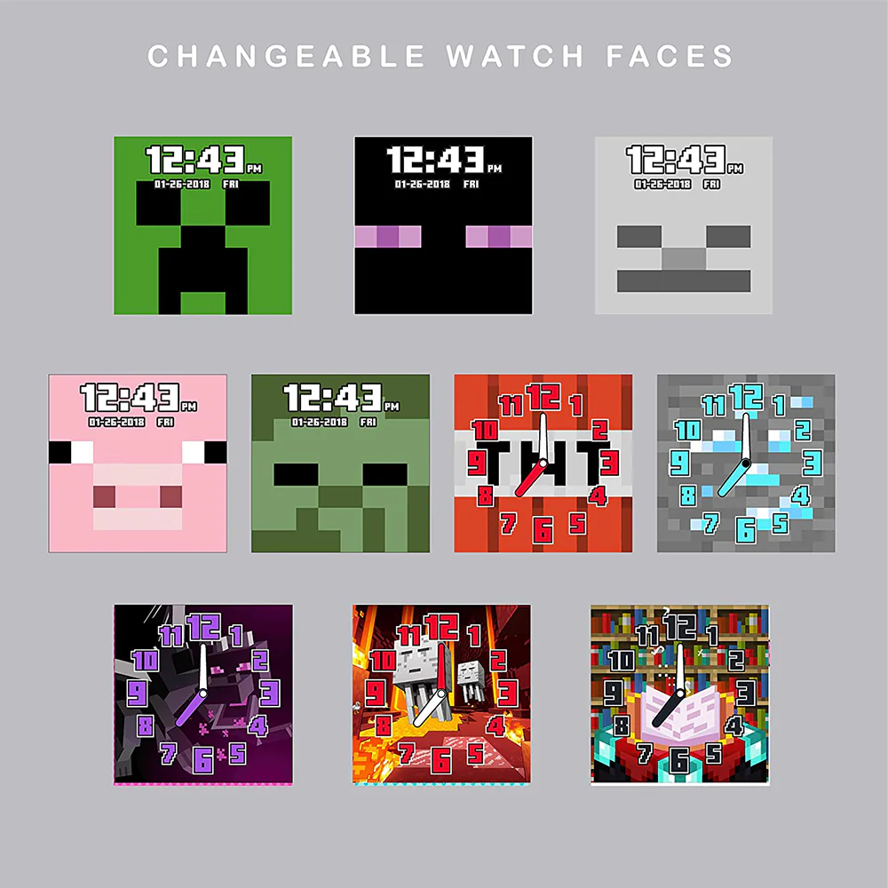 Minecraft Kids Touchscreen Interactive Smart Watch - Image 7