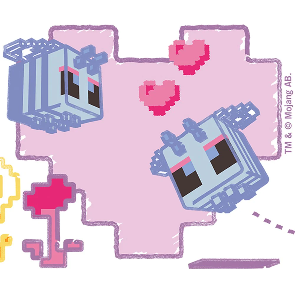 Minecraft My Overworld Wouldn't Be The Same Without You Die Cut Sticker - Image 3