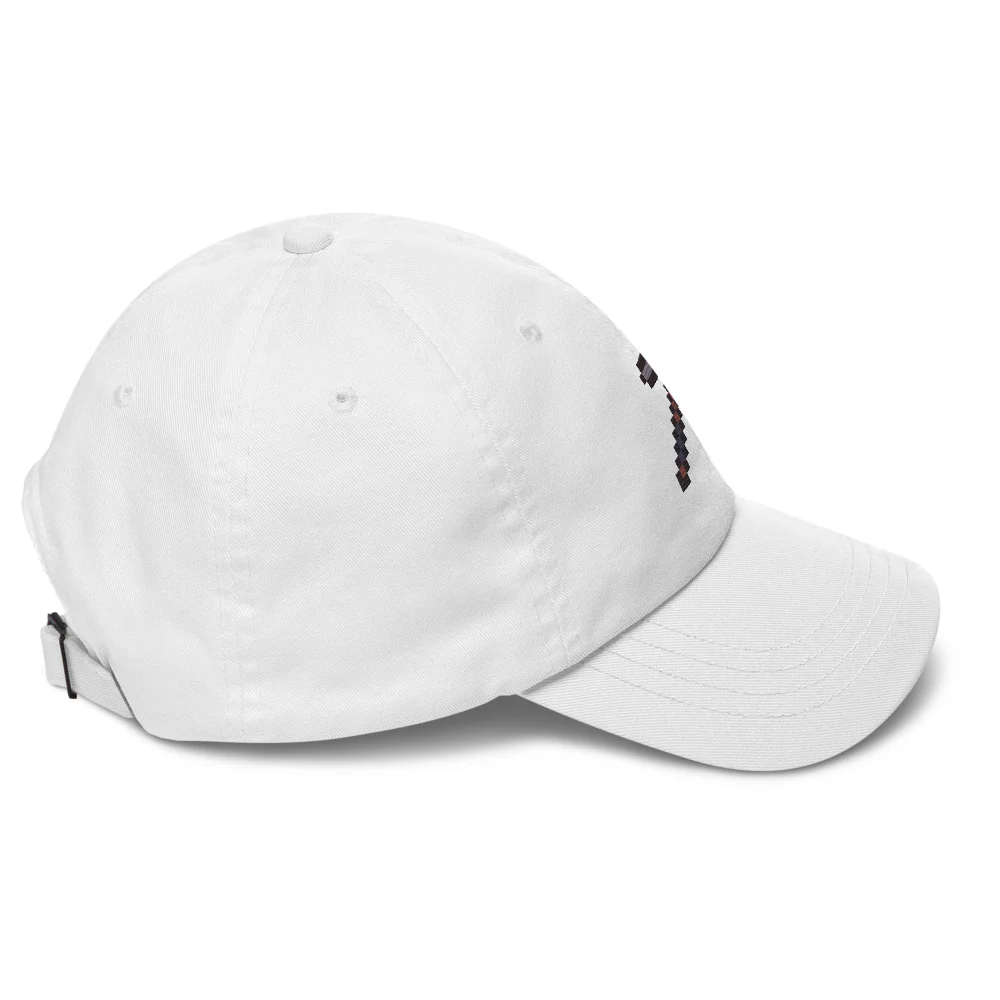 Minecraft Netherite Pickaxe Embroidered Classic Dad Hat - Image 11