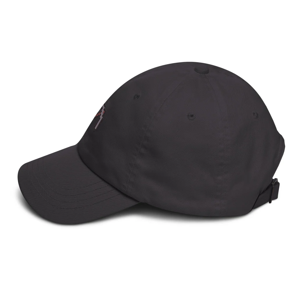 Minecraft Netherite Pickaxe Embroidered Classic Dad Hat - Image 3