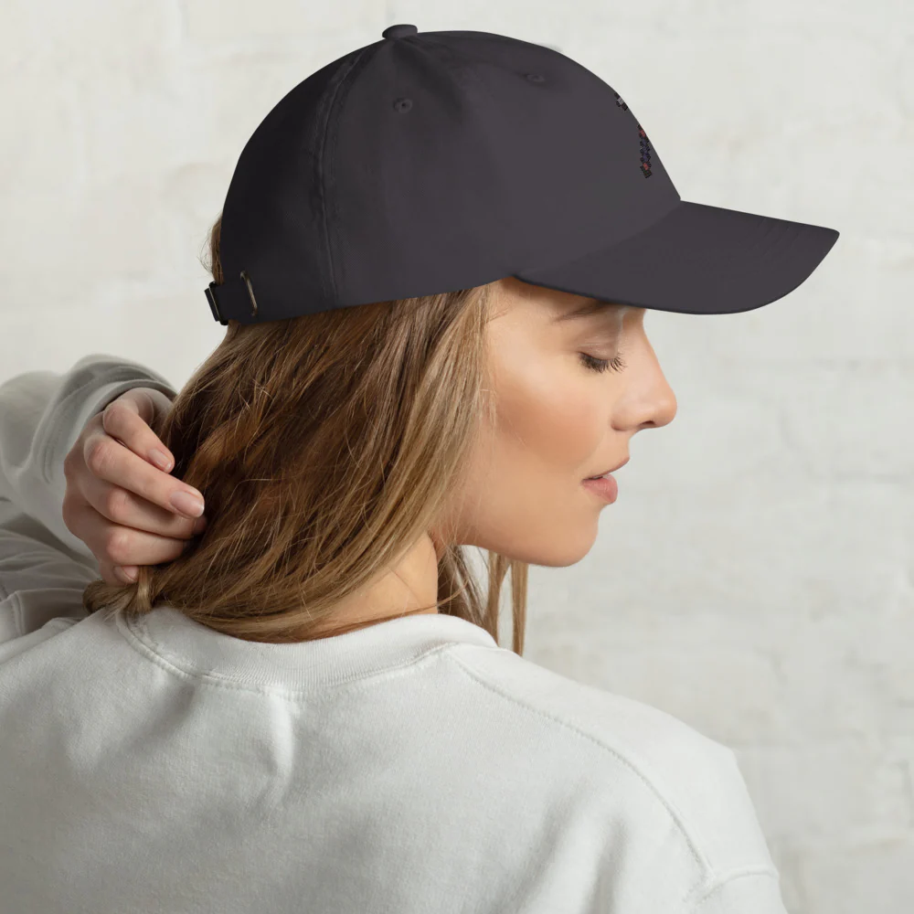 Minecraft Netherite Pickaxe Embroidered Classic Dad Hat - Image 6