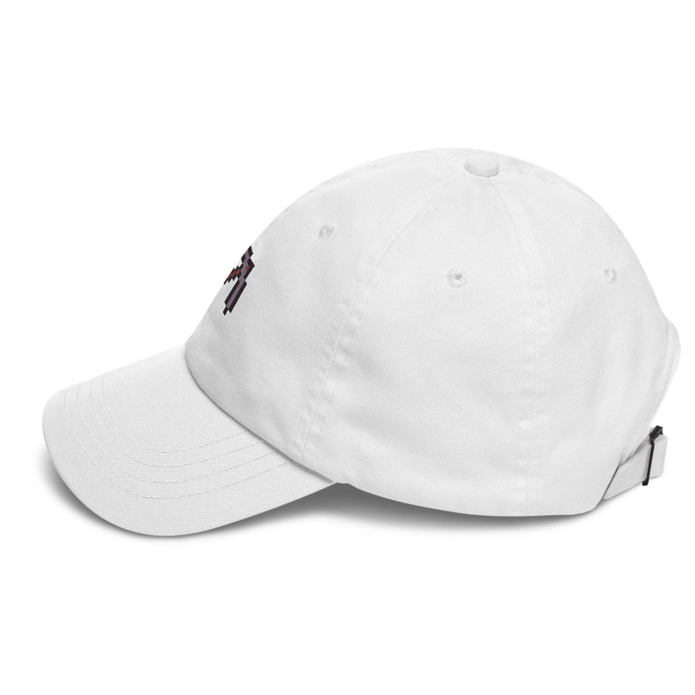 Minecraft Netherite Pickaxe Embroidered Classic Dad Hat - Image 9