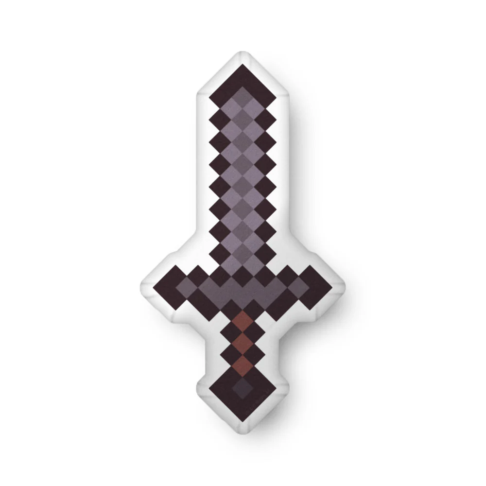 Minecraft Netherite Sword Pillow - Image 3