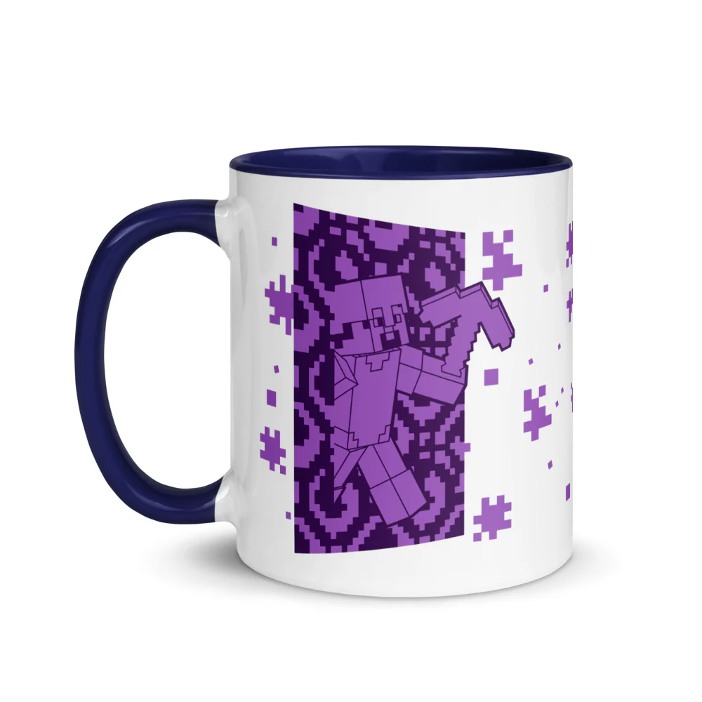Minecraft No Sleep Till Nether Two-Tone Mug - Image 2