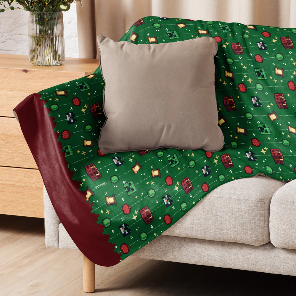 Minecraft Ornament Pattern Blanket - Image 9
