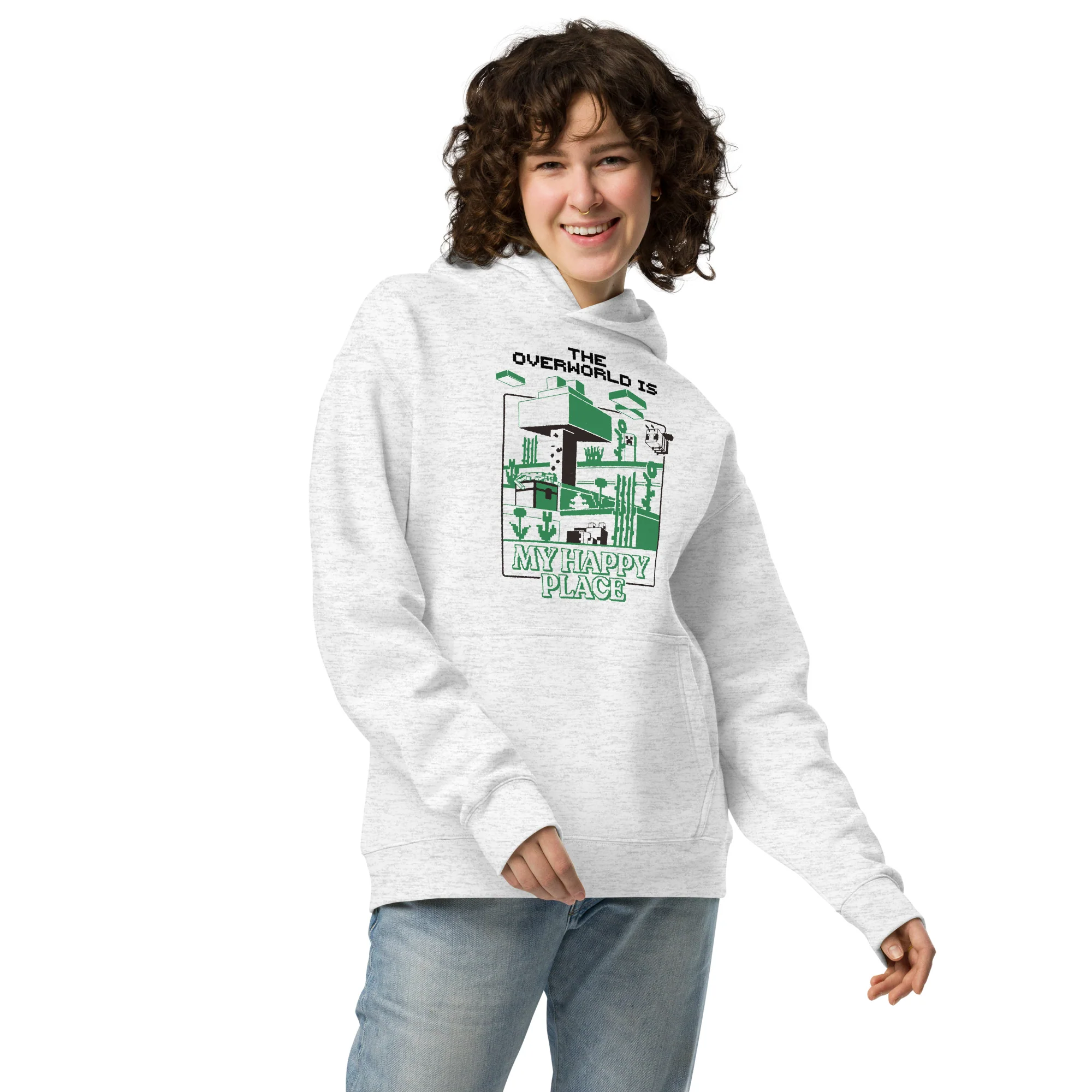 Minecraft Oversized Hoodie My Happy Place - Image 3