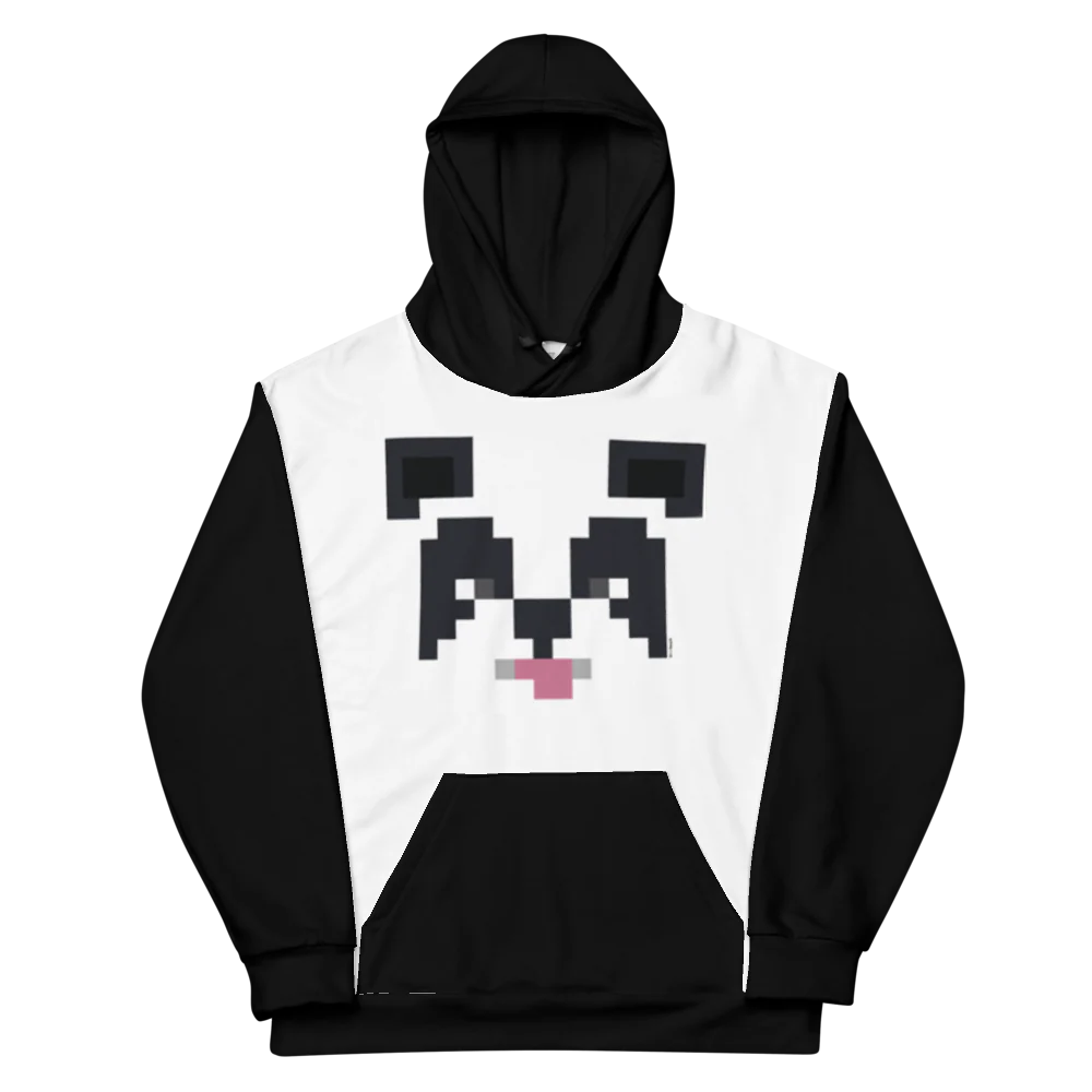 Minecraft Panda Adult Pullover Hoodie