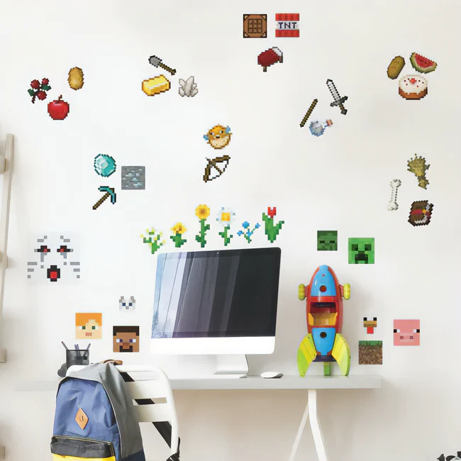 Minecraft Peel and Stick Wall Decals - Image 3
