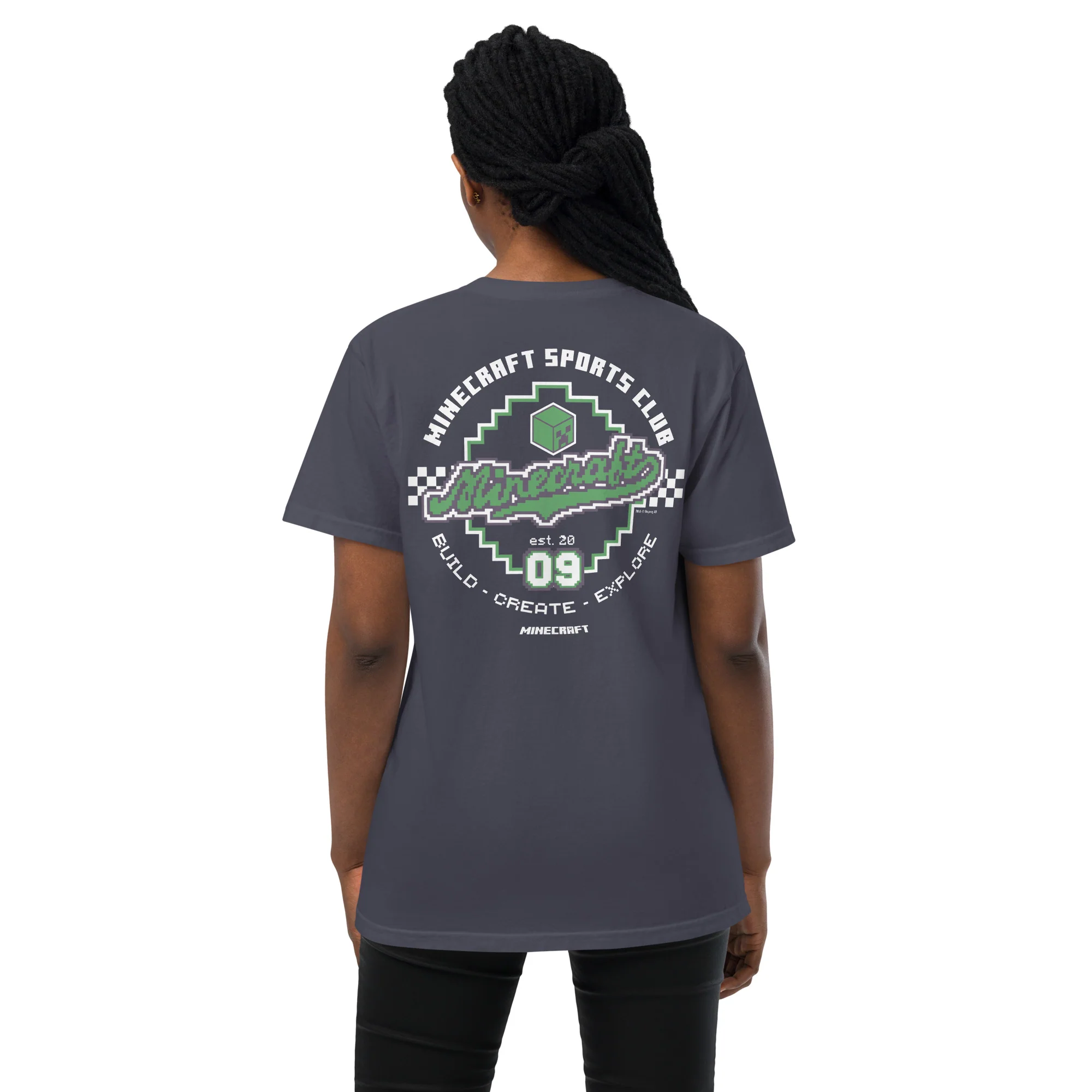 Minecraft Pocket T-Shirt Sport Club - Image 3