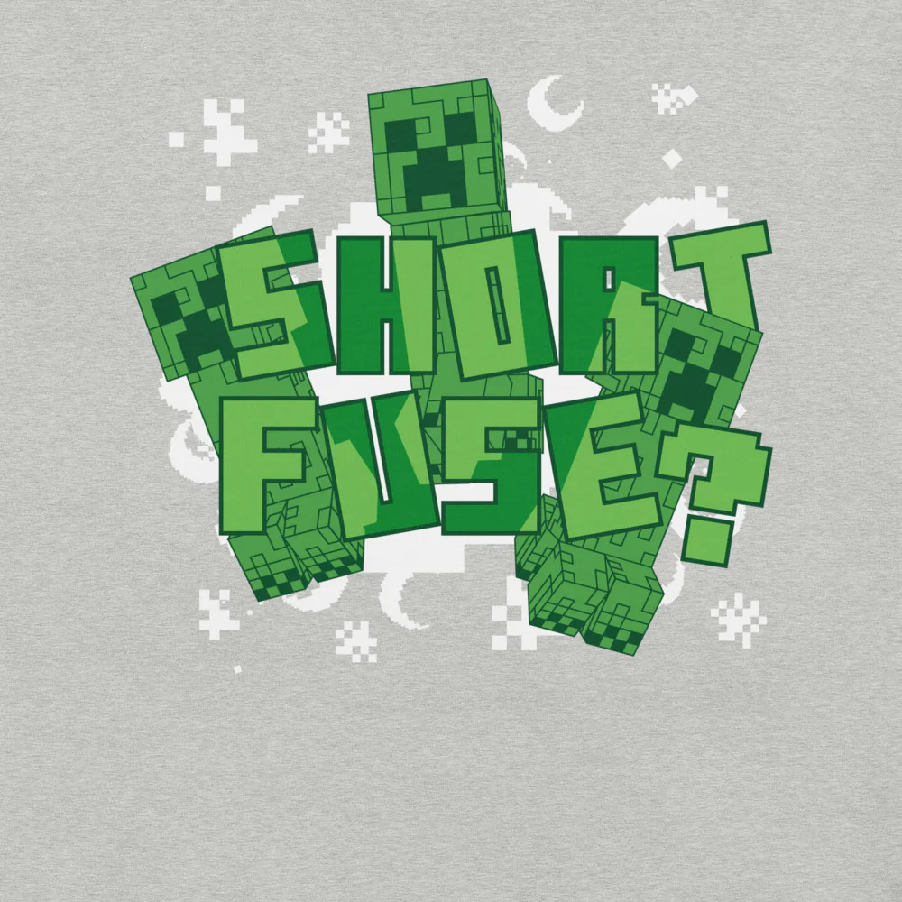 Minecraft Short Fuse Adult T-Shirt - Image 2