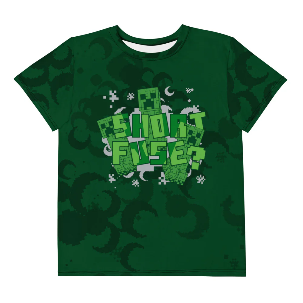 Minecraft Short Fuse? Youth T-Shirt