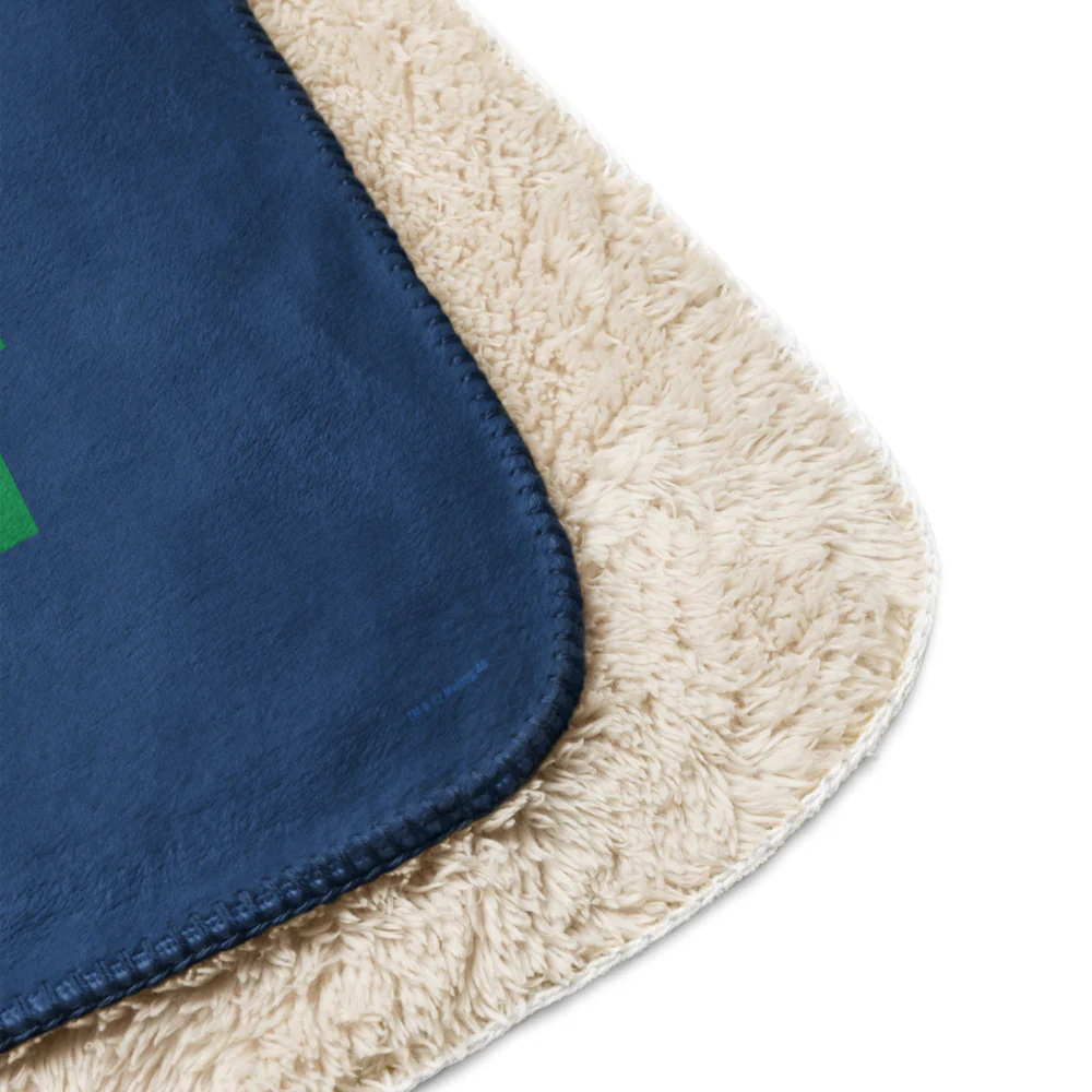Minecraft Sleep Repeat Premium Sherpa Blanket - Image 12