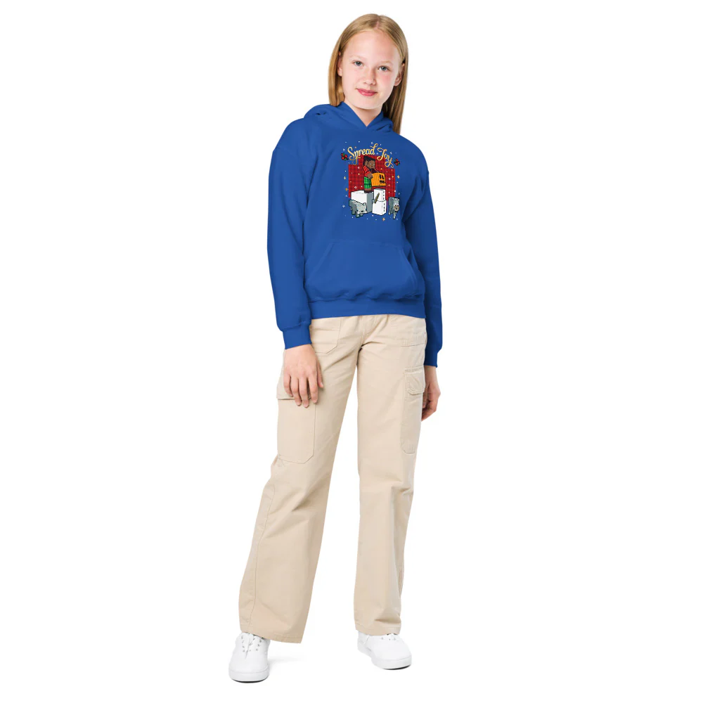 Minecraft Spread Joy Kids Hoodie - Image 11