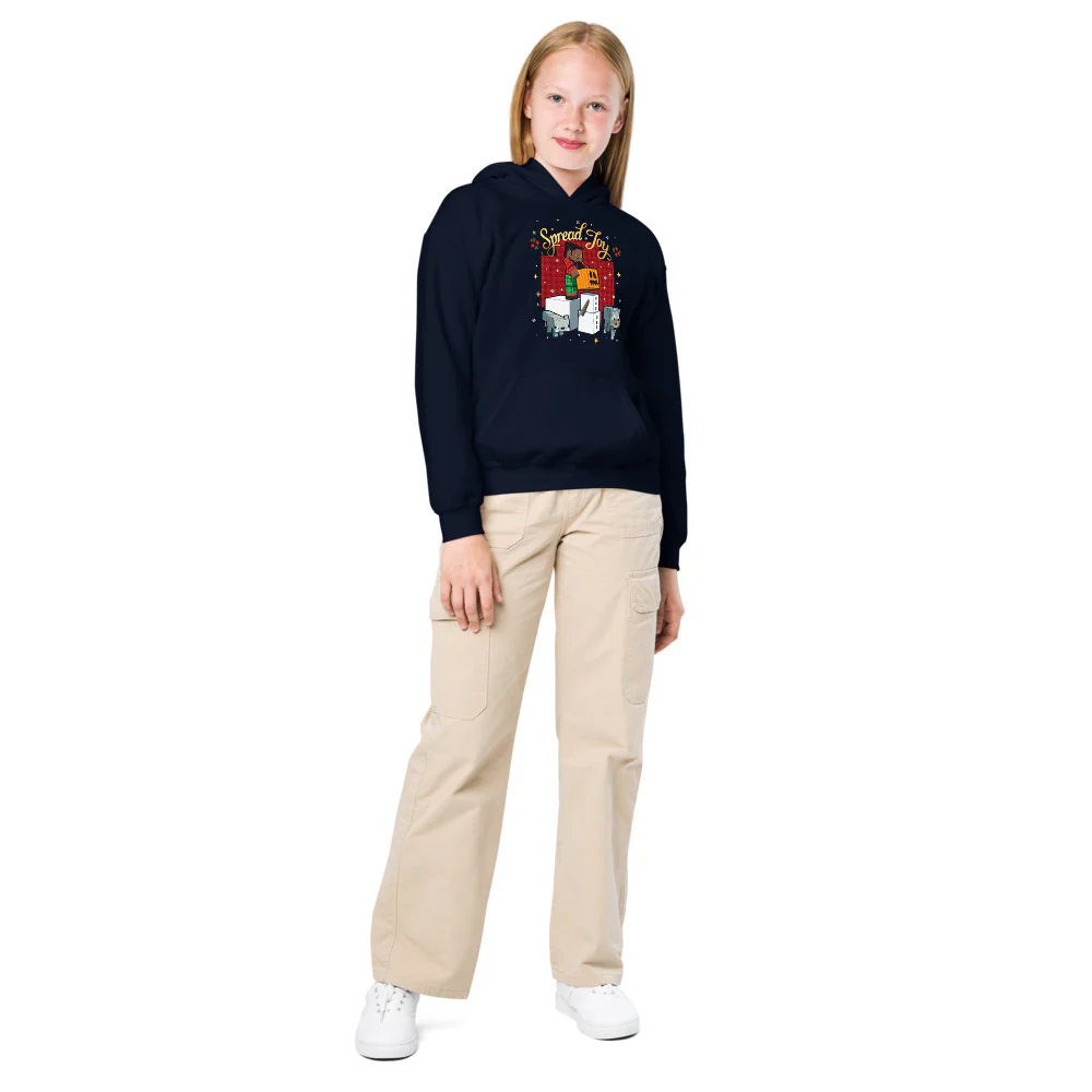 Minecraft Spread Joy Kids Hoodie - Image 5