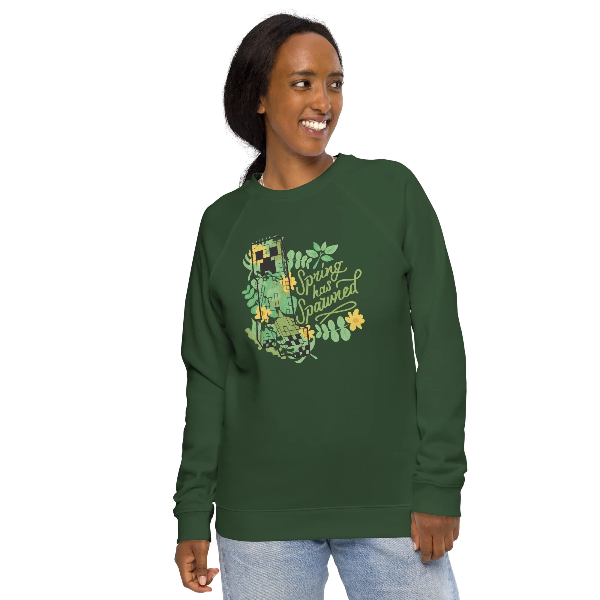 Minecraft Creeper Crewneck - Image 3
