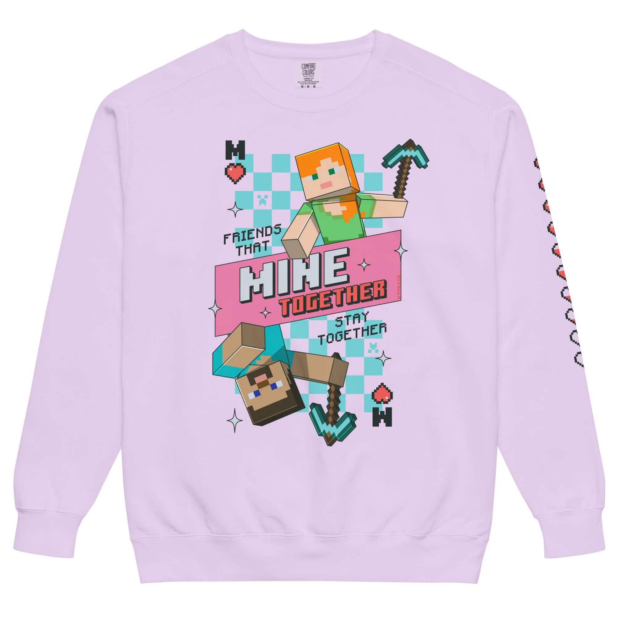 Minecraft Sweatshirt MINE Together Comfort Colors