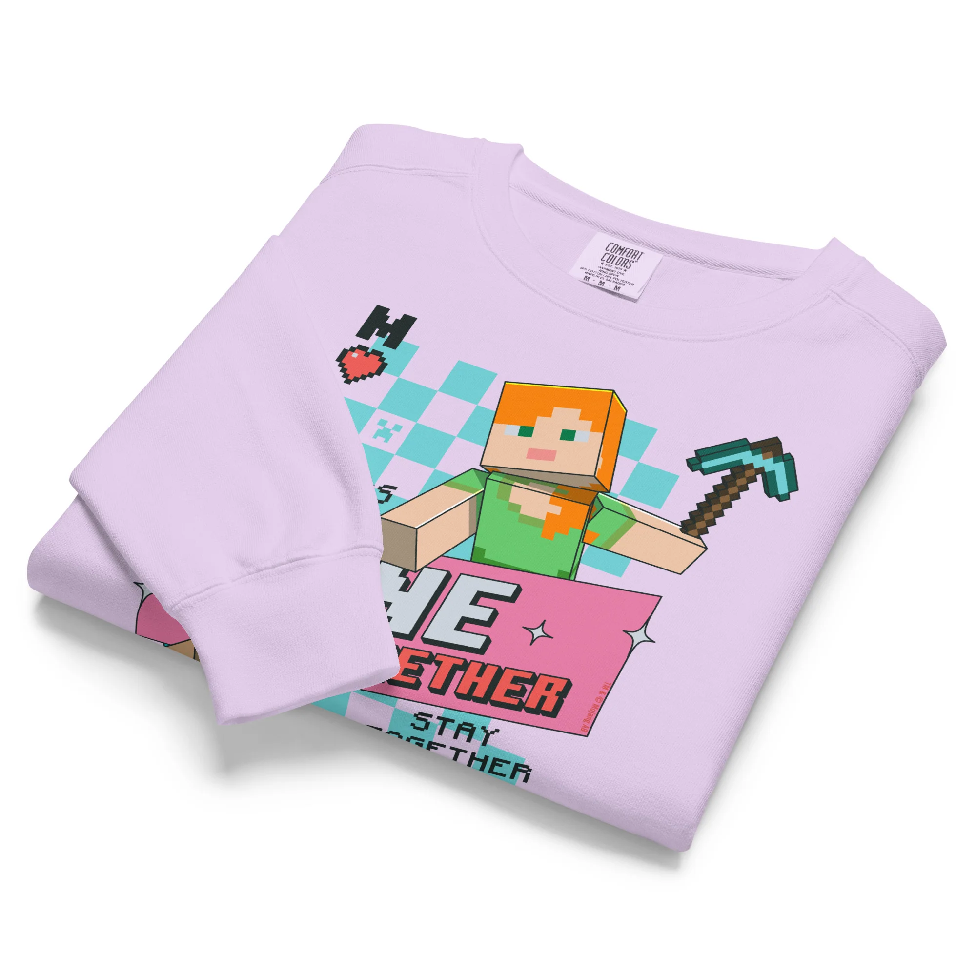 Minecraft Sweatshirt MINE Together Comfort Colors - Image 4
