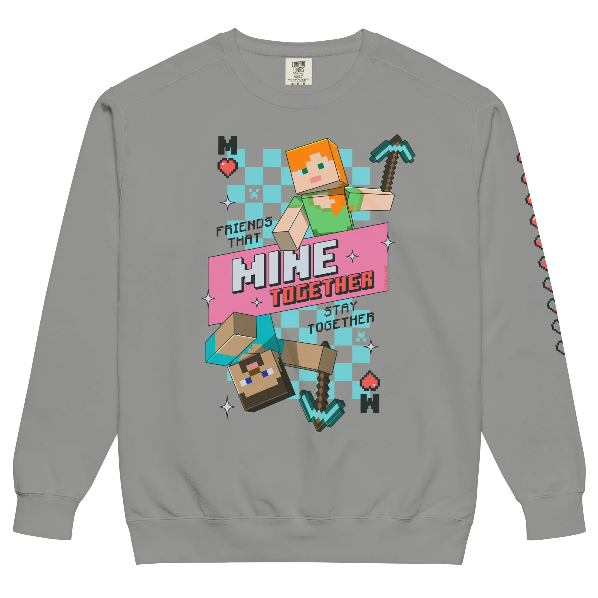 Minecraft Sweatshirt MINE Together Comfort Colors - Image 5