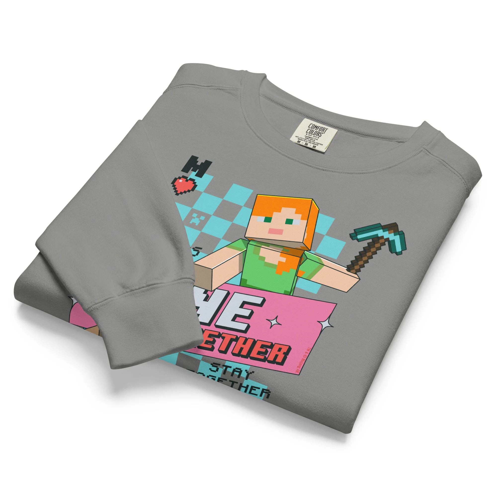 Minecraft Sweatshirt MINE Together Comfort Colors - Image 8