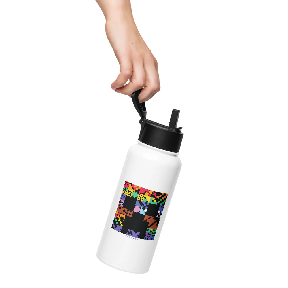 Minecraft Sword Pride Stainless Steel Water Bottle with a Straw Lid - Image 4