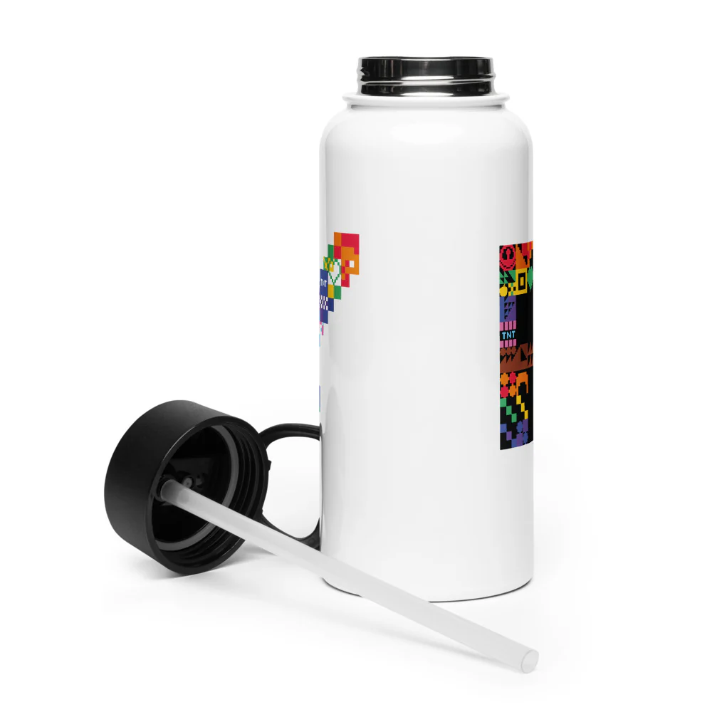 Minecraft Sword Pride Stainless Steel Water Bottle with a Straw Lid - Image 7