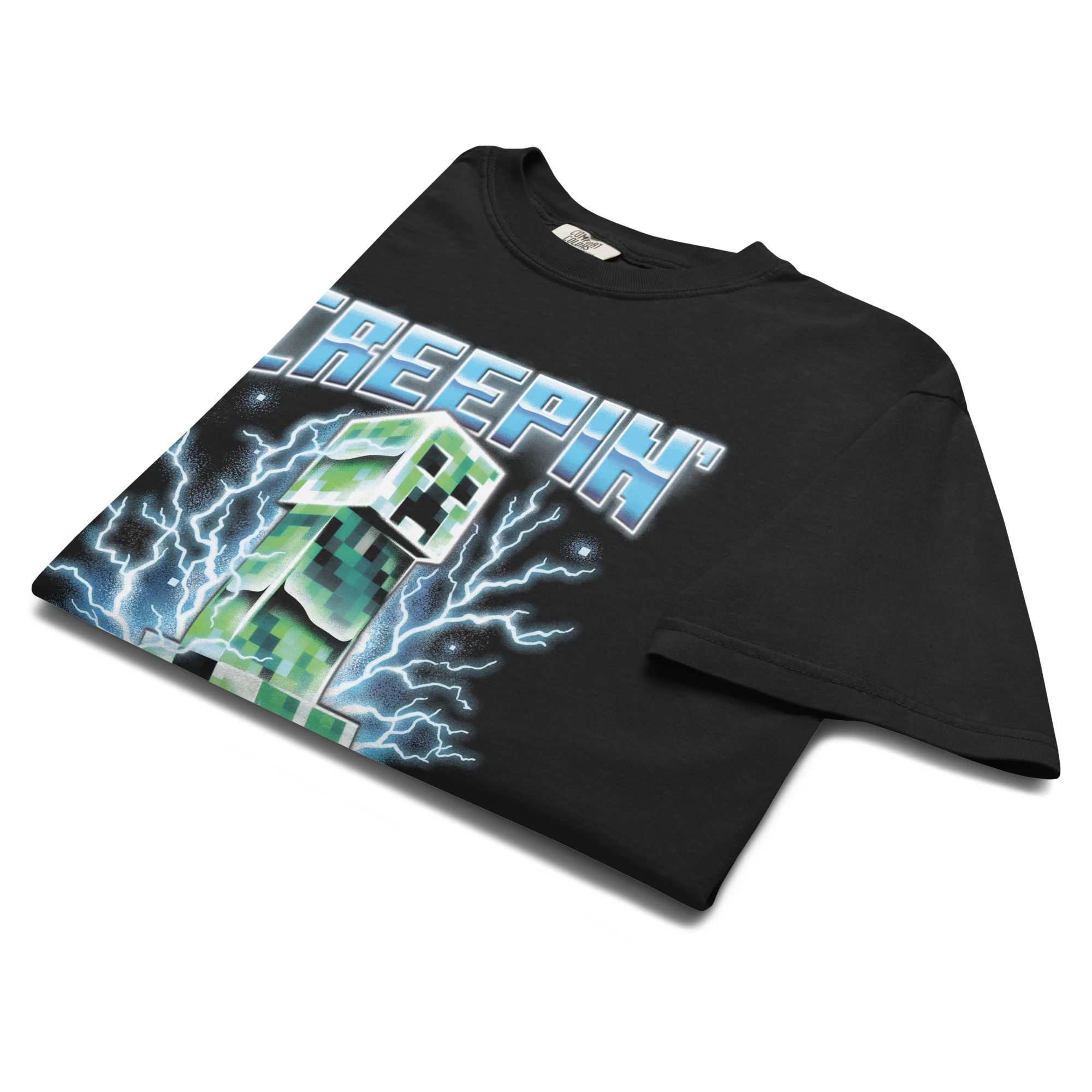 Minecraft T-Shirt Creepin' It Real Comfort Colors - Image 3