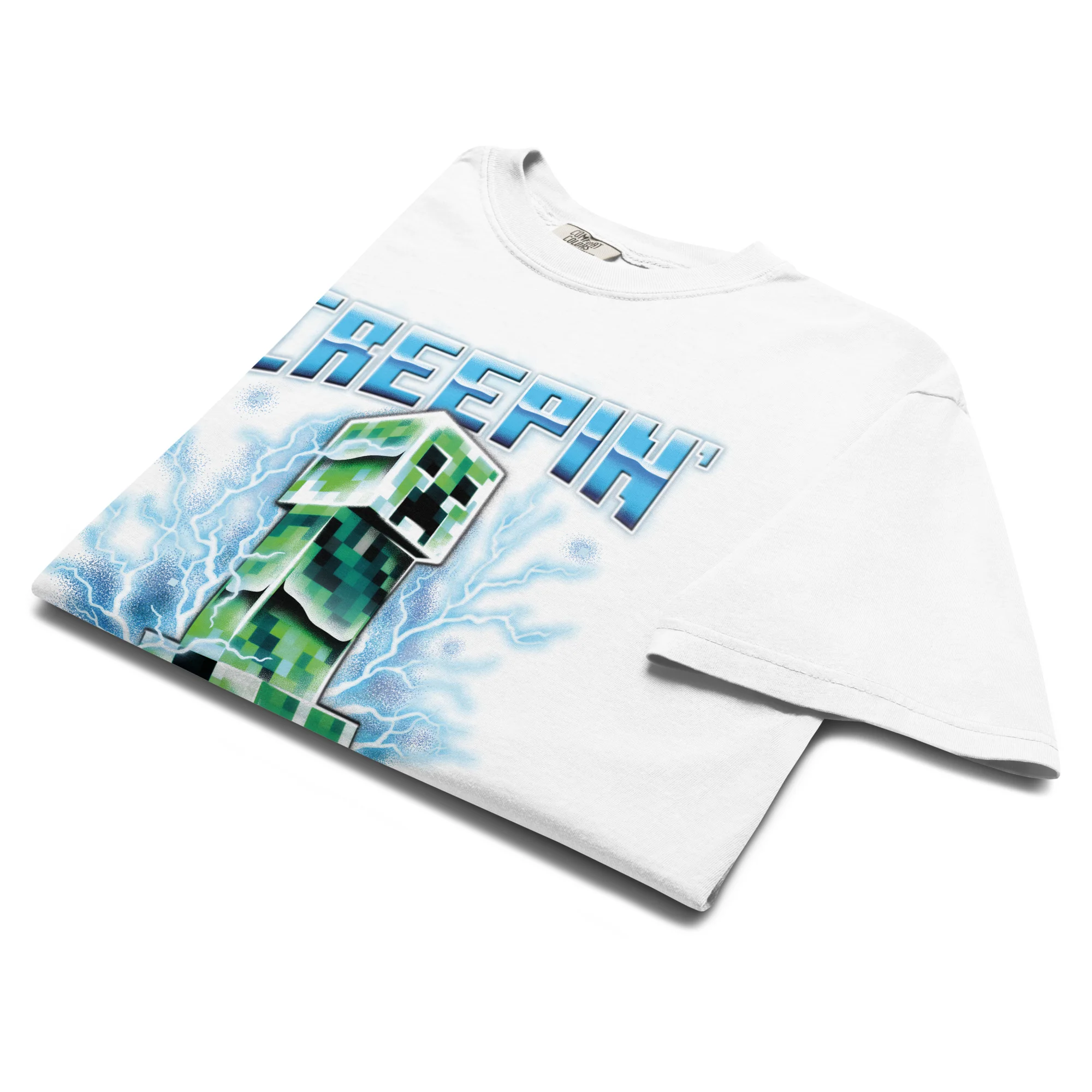 Minecraft T-Shirt Creepin' It Real Comfort Colors - Image 7