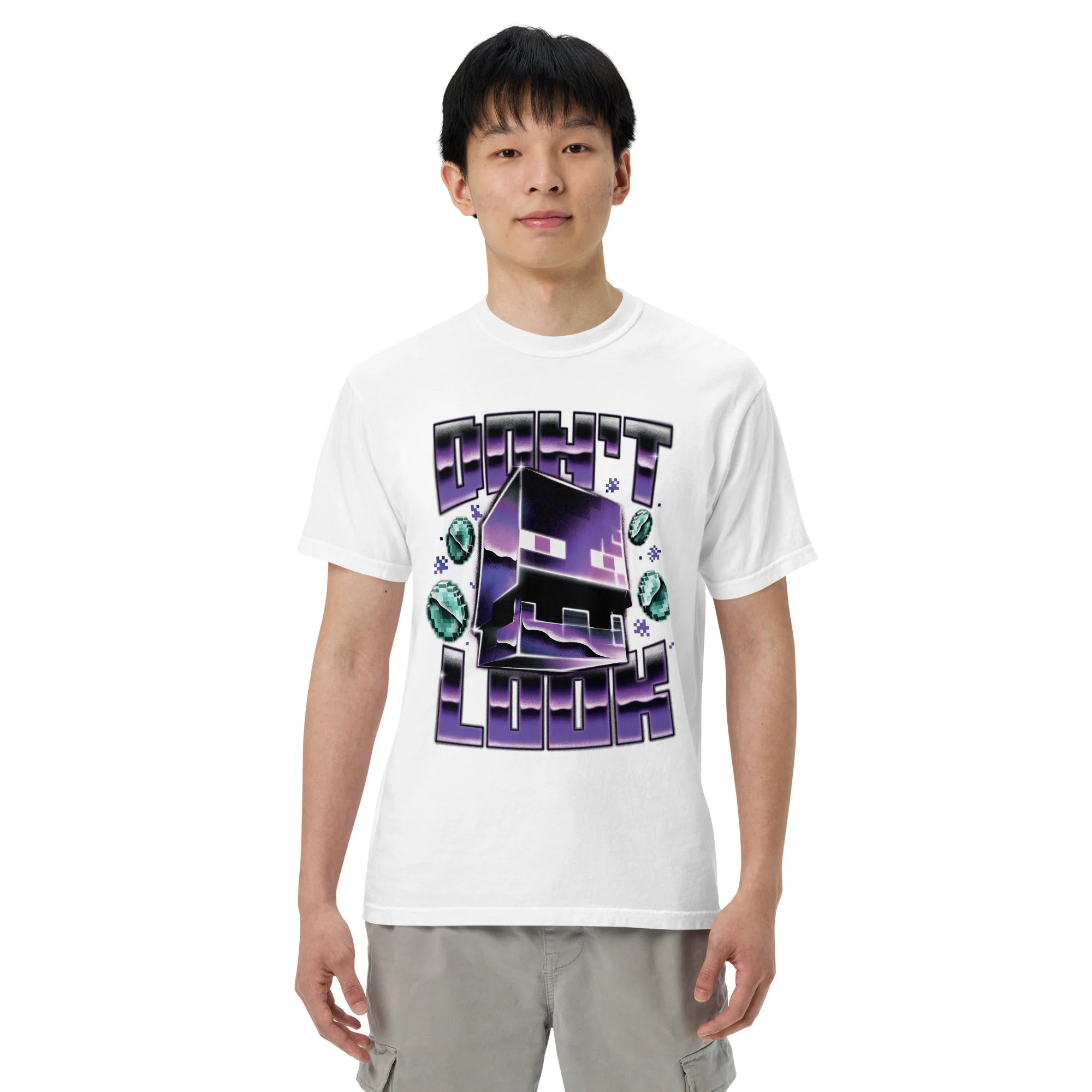 Minecraft T-Shirt Don't Look Comfort Colors - Image 6