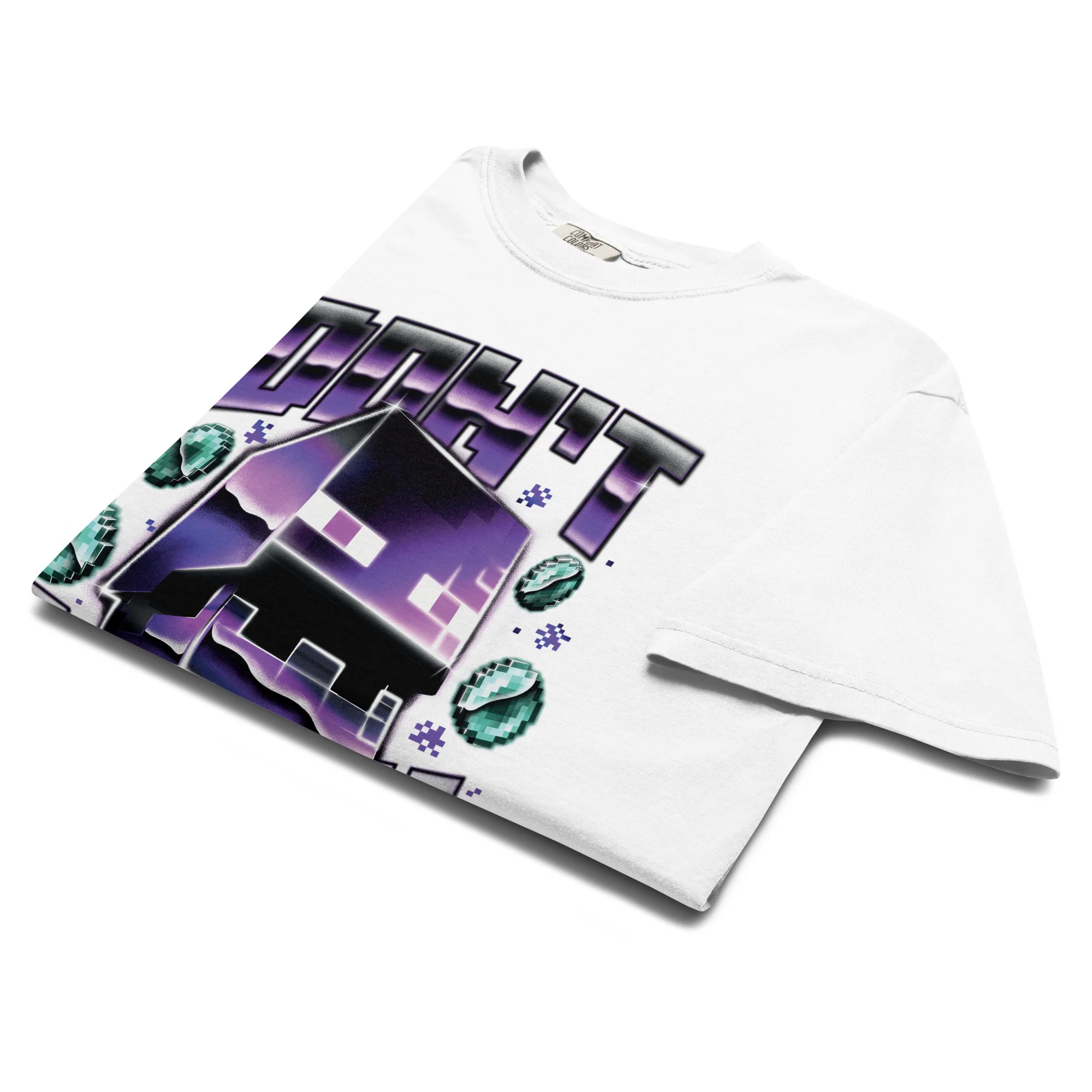 Minecraft T-Shirt Don't Look Comfort Colors - Image 8