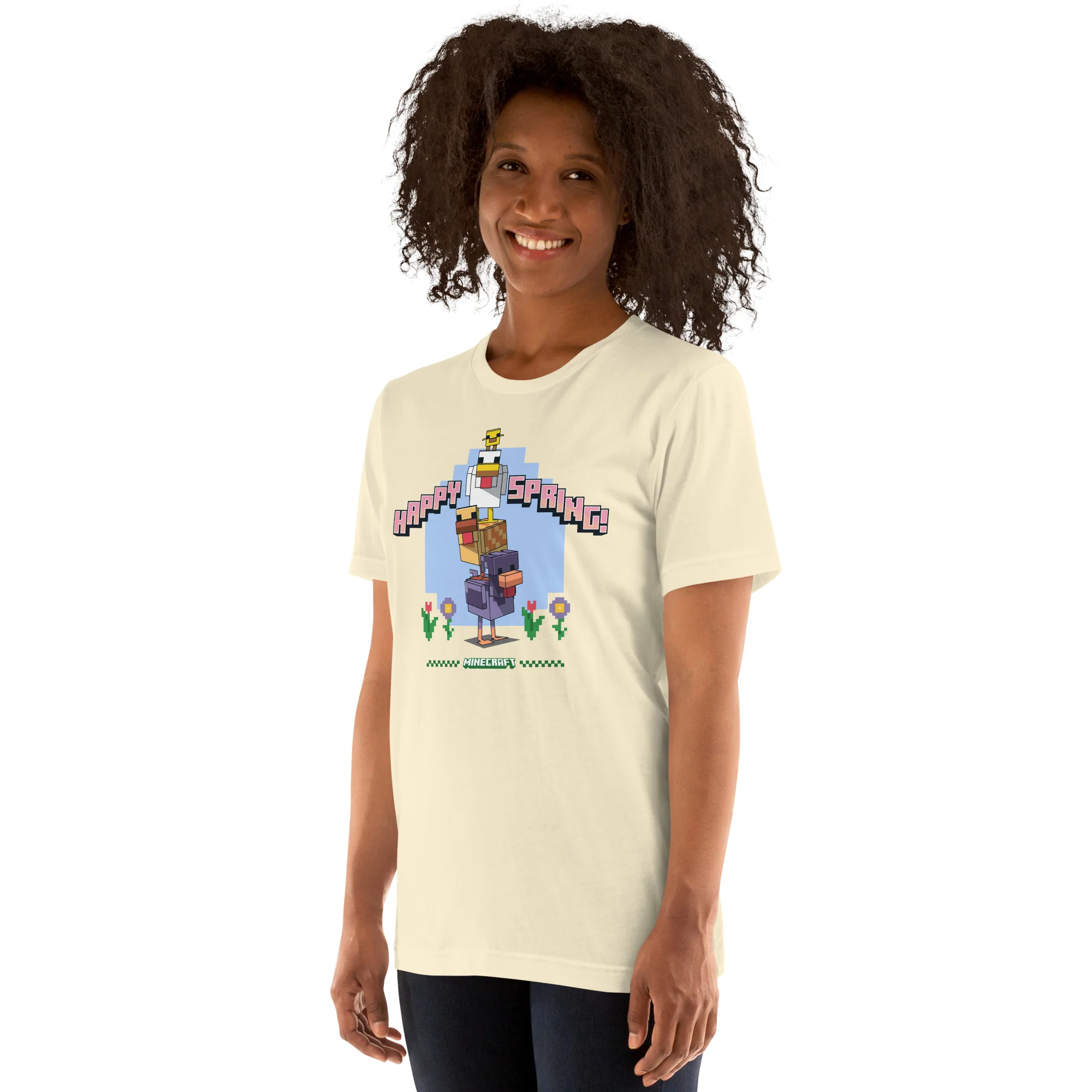 Minecraft T-Shirt Happy Spring - Image 3