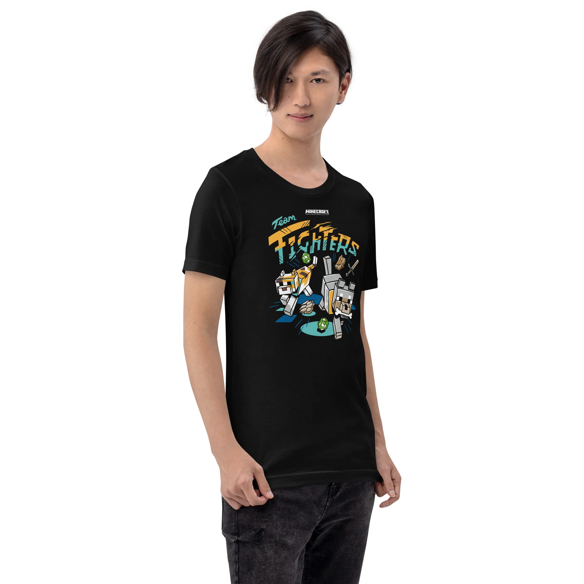 Minecraft T-Shirt Team Fighters - Image 3
