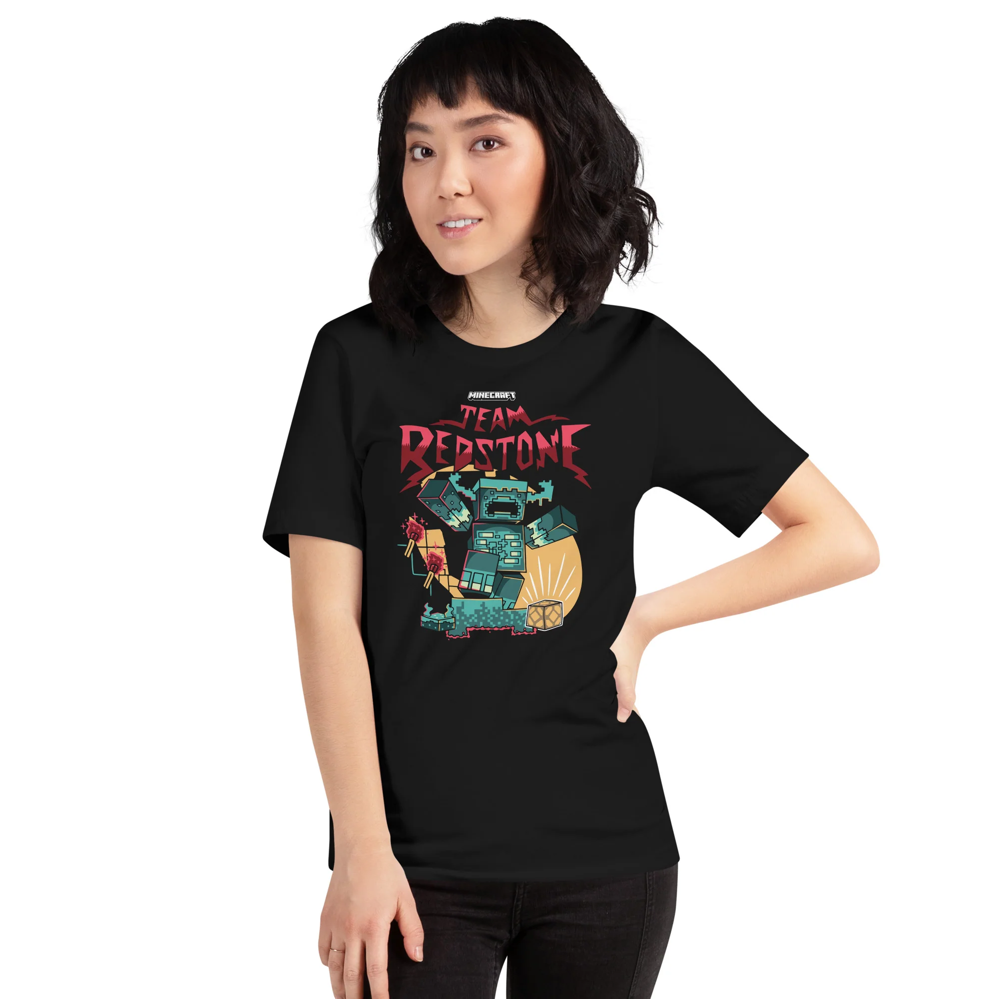 Minecraft T-Shirt Team Redstone - Image 3