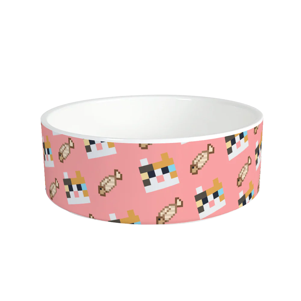 Minecraft Tamed Cat Pet Bowl - Image 2