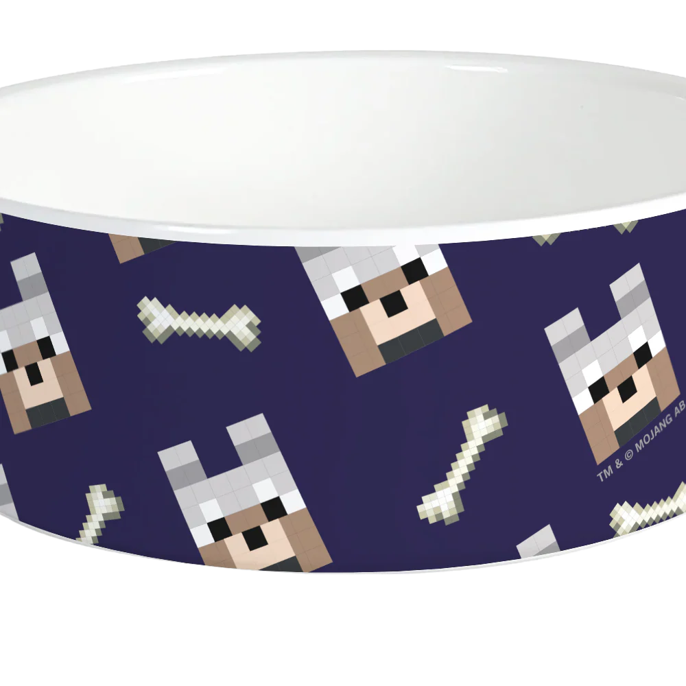 Minecraft Tamed Wolf Pet Bowl - Image 2