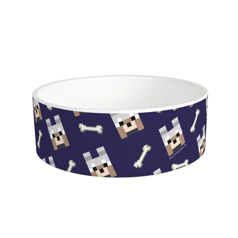 Minecraft Tamed Wolf Pet Bowl - Image 3