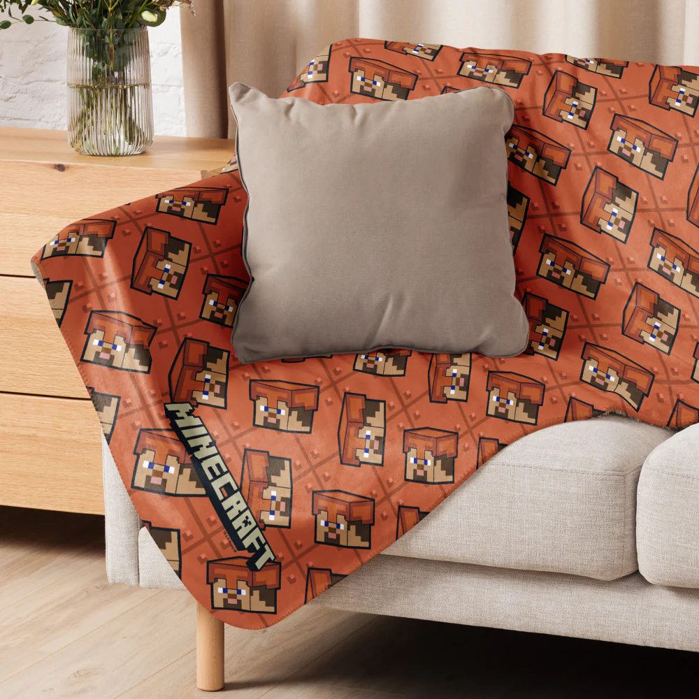 Minecraft The Copper Age Premium Sherpa Blanket - Image 10