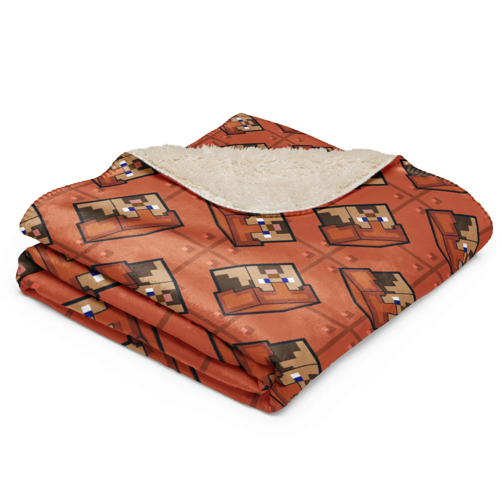 Minecraft The Copper Age Premium Sherpa Blanket - Image 13