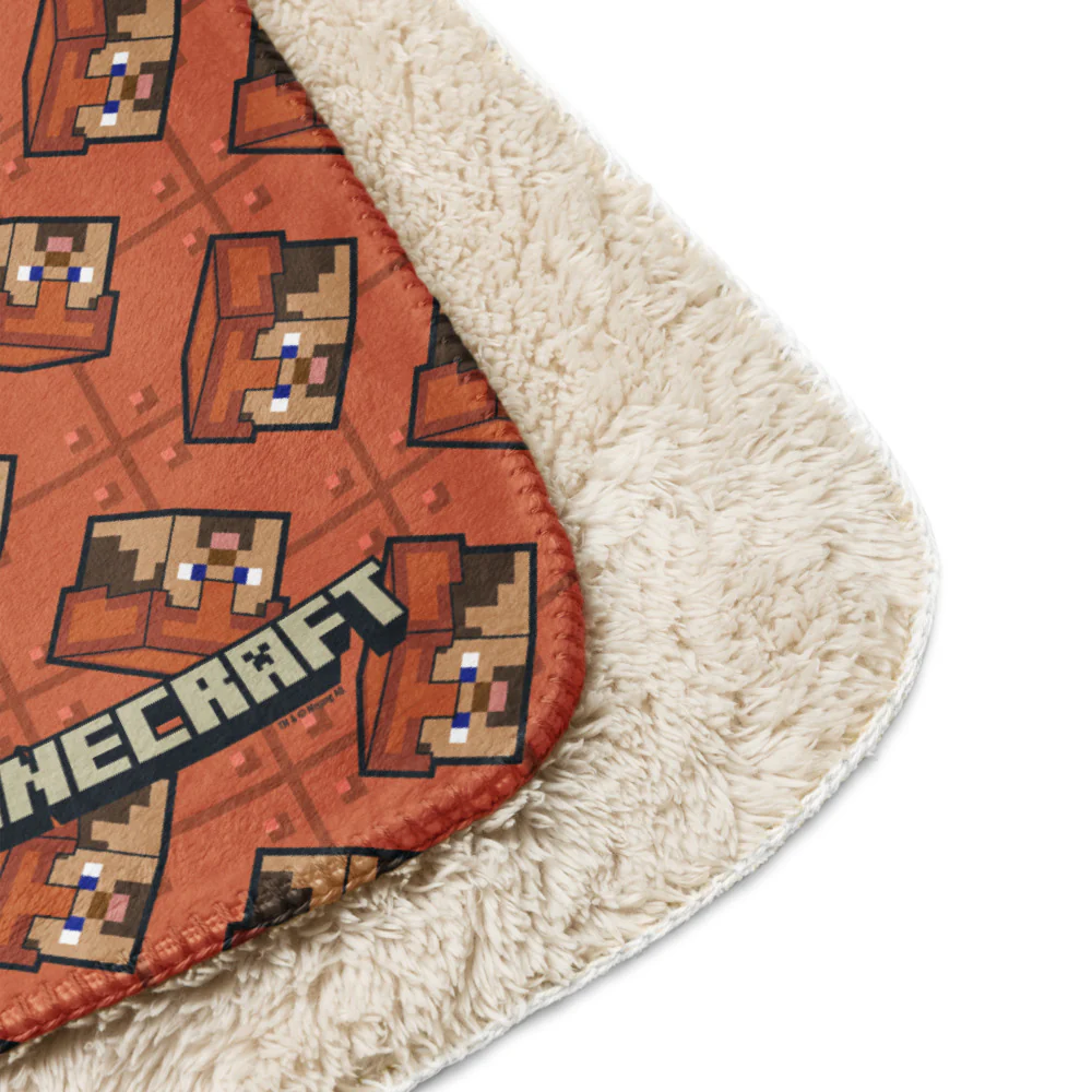 Minecraft The Copper Age Premium Sherpa Blanket - Image 9