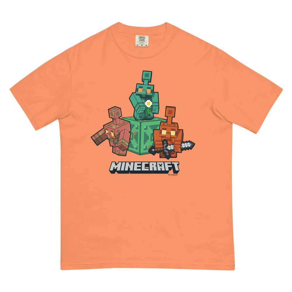 Minecraft The Copper Age Unisex Comfort Colors T-Shirt - Image 6