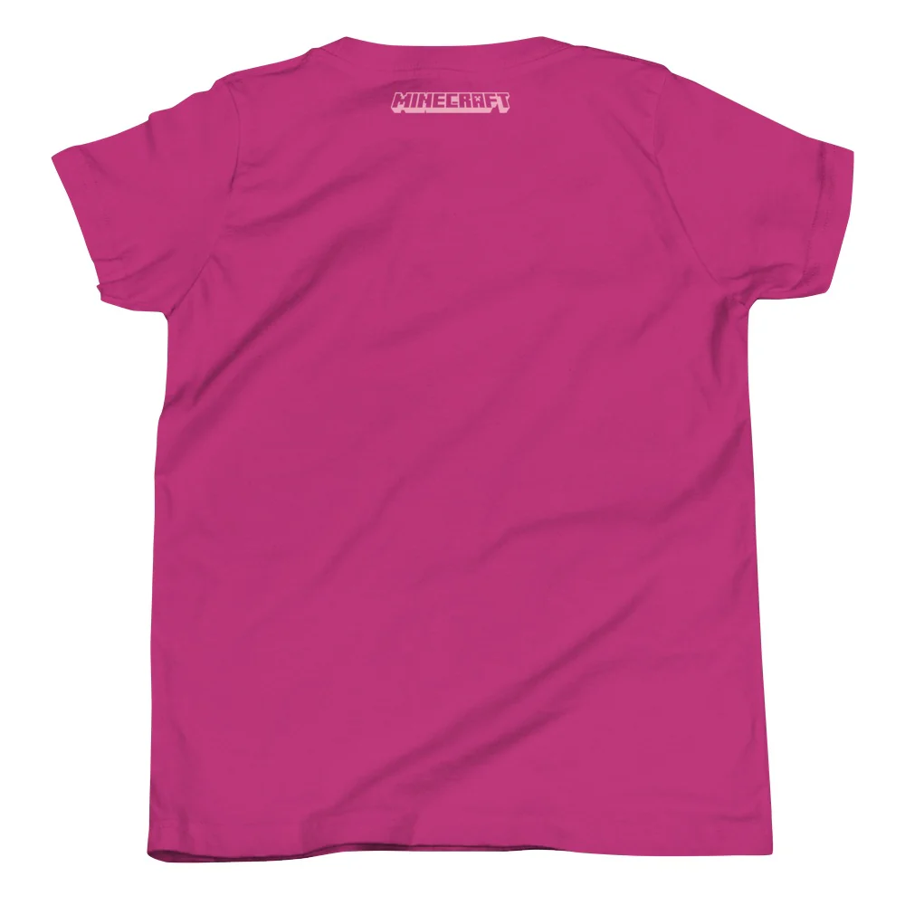 Minecraft Trails & Tales Cherry Blossom Sniffer Kids T-Shirt - Image 2