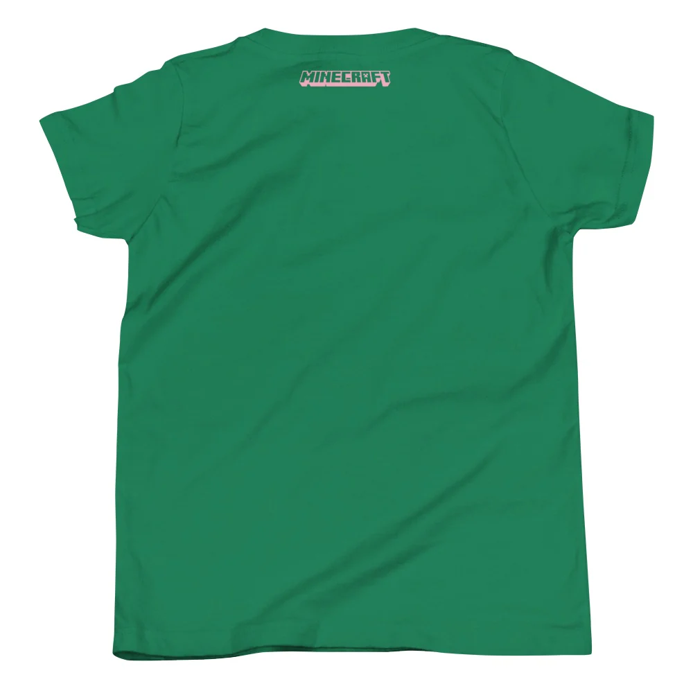 Minecraft Trails & Tales Cherry Blossom Sniffer Kids T-Shirt - Image 4